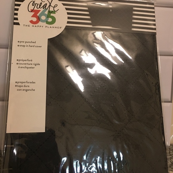 The Happy Planner Other - Happy Planner Snap On Quilted Hardcover